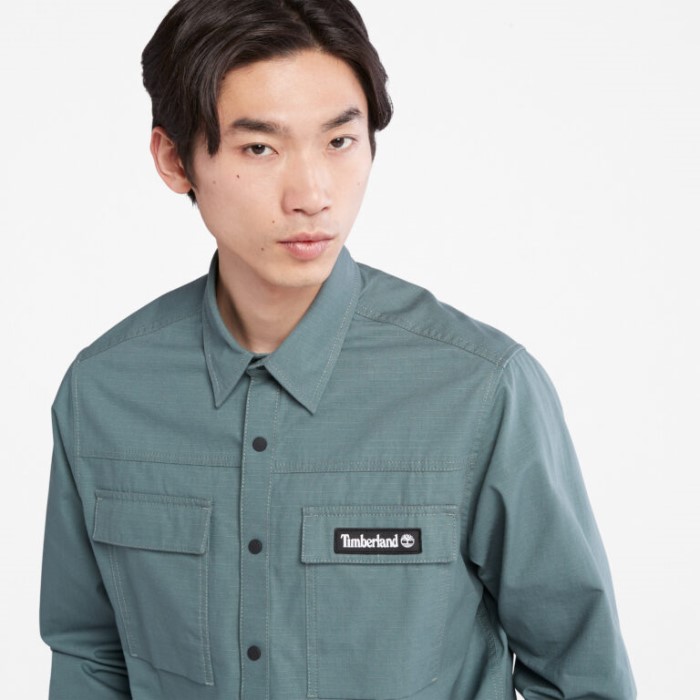 Timberland Balsamgrøn Progressiv Overtrøje Til Mænd