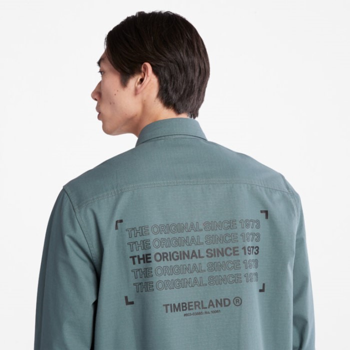 Timberland Balsamgrøn Progressiv Overtrøje Til Mænd