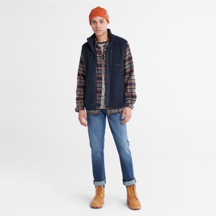 Timberland Balsamgrøn Yd Herre Bøffelternet Skjorte