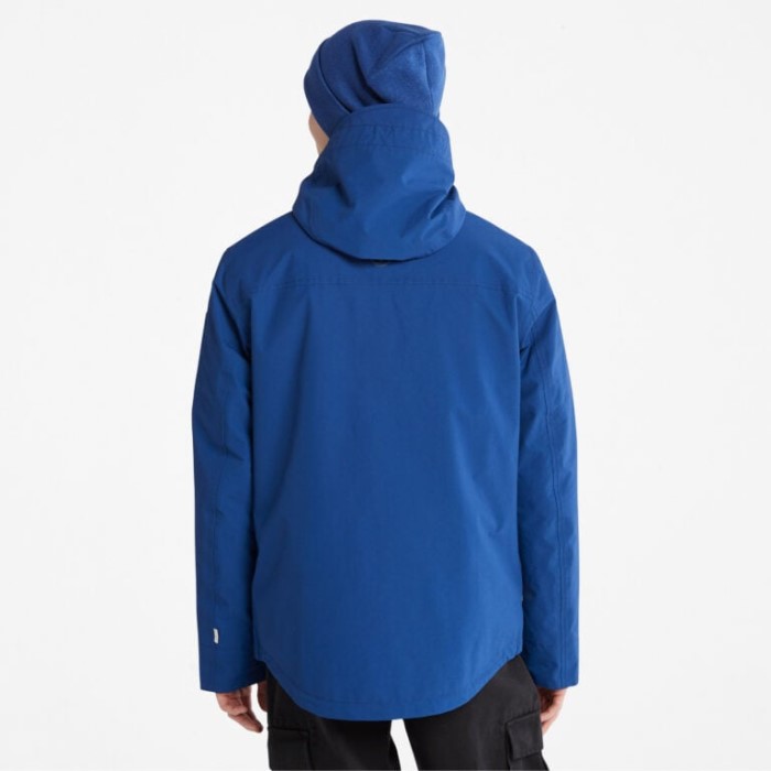 Timberland Bellwether Blå Herre 3-i-1 Udendørs Bjergbyjakke Med Tørventileringsteknologi