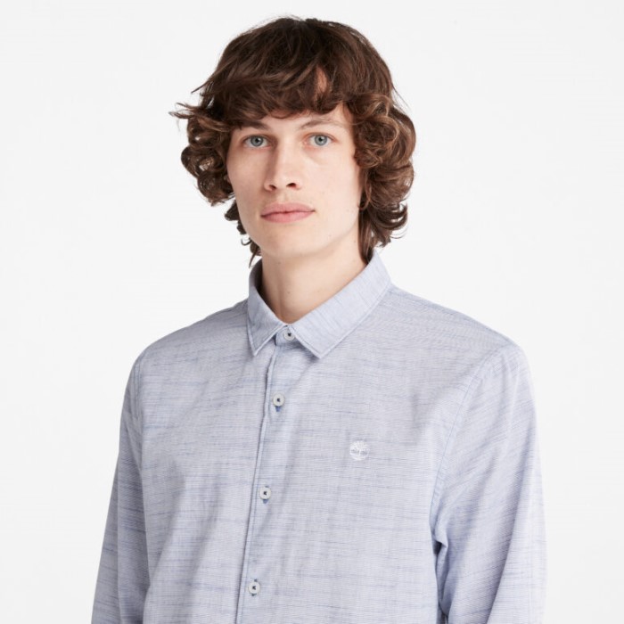 Timberland Bellwether Blue Yd Men Tioga River Slim-fit Skjorte
