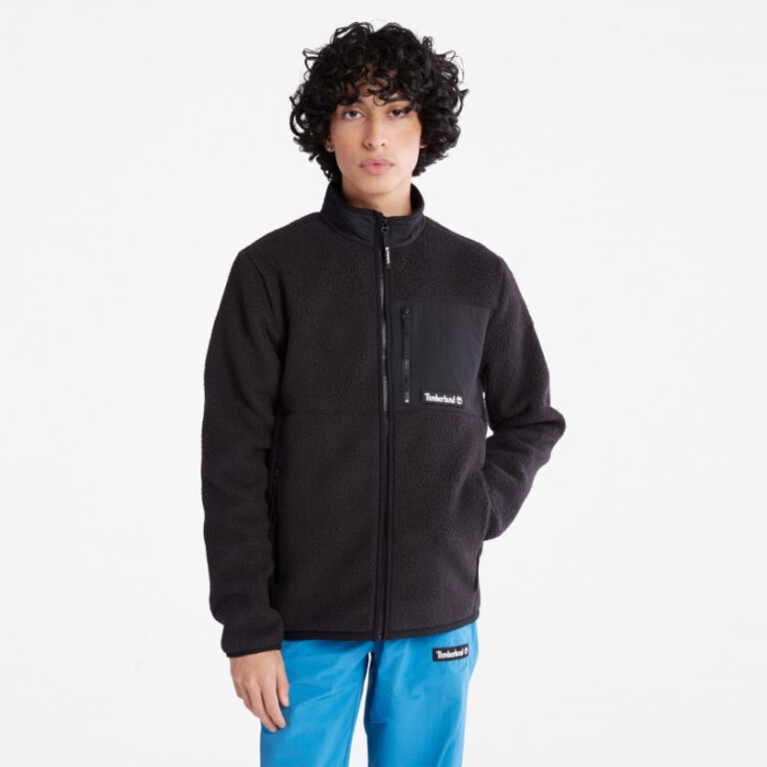 Timberland Sort Alle Køn Udendørs Arkiv Højluvet Fleecejakke