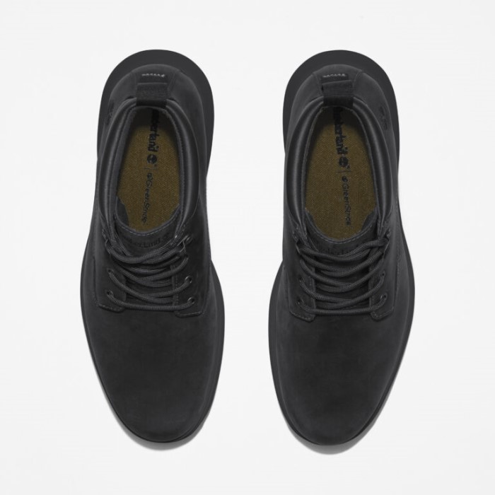 Timberland Sorte Fuldkorns Herre Atwells Ave Vandtætte Chukka Støvler