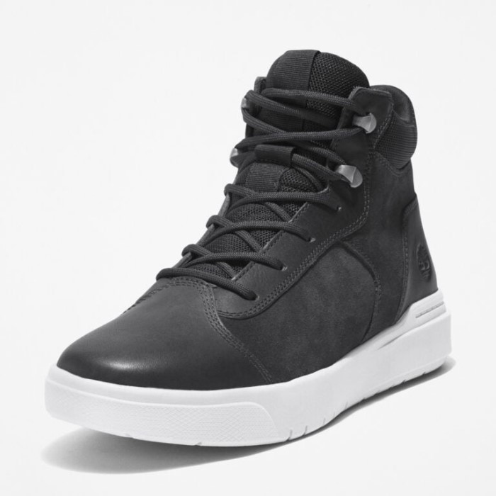 Timberland Sort Fuldkorns Wdkgry Herre Seneca Bay Sneaker Støvler