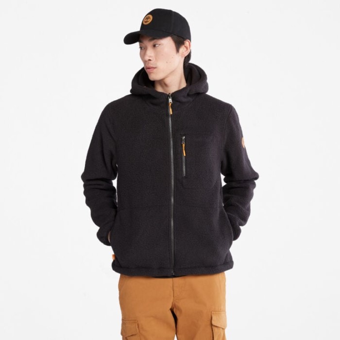 Timberland Sort Mænd Benton Vandtæt 3-i-1 Jakke