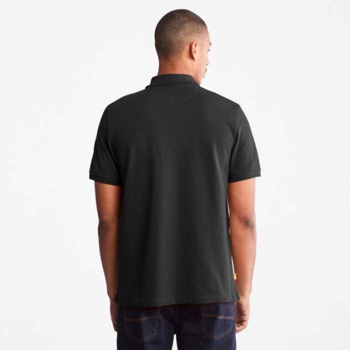 Timberland Sorte Mænd Millers River Pique Poloshirt
