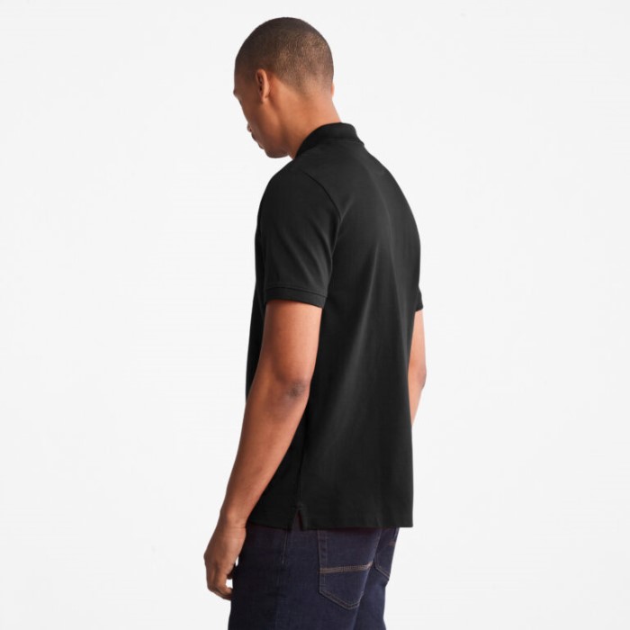 Timberland Sorte Mænd Millers River Pique Poloshirt
