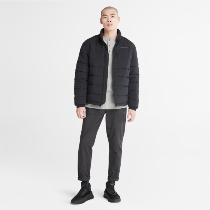 Timberland Sorte Mænd Mt. Ugers Isoleret Jakke