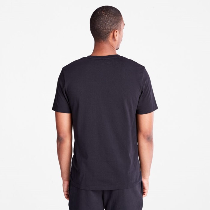 Timberland Sorte Mænd Naturen Har Brug For Helte T-shirt