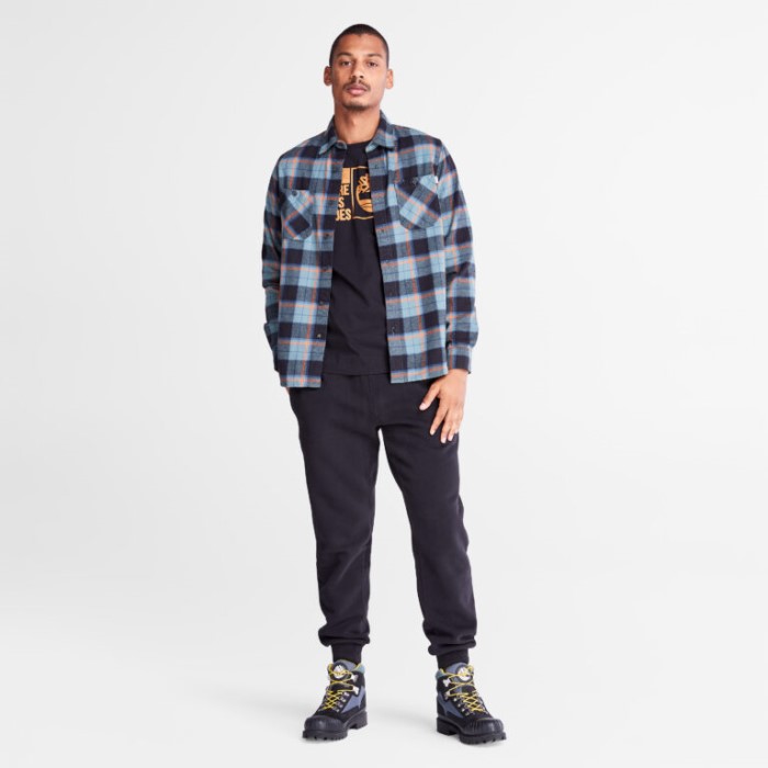 Timberland Sorte Mænd Naturen Har Brug For Helte T-shirt