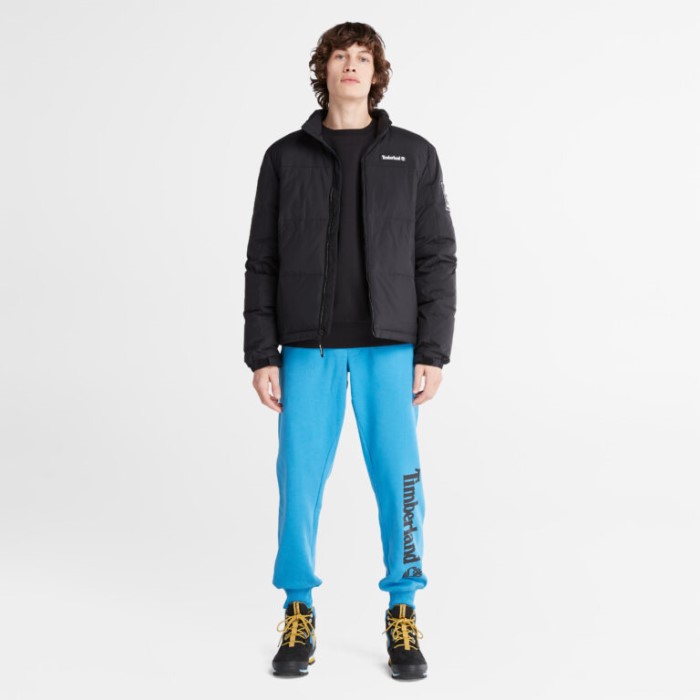 Timberland Sorte Mænd Udendørs Arkiv Pufferjakke