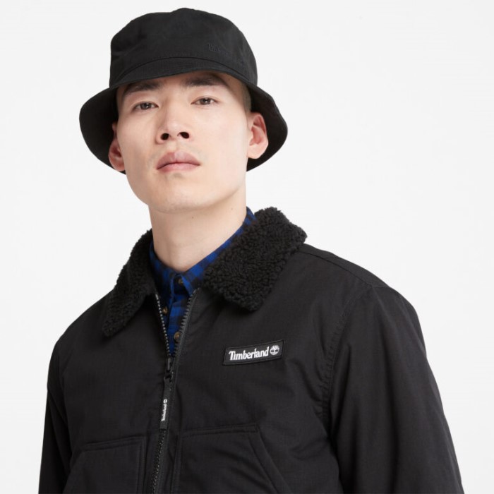 Timberland Black Men Progressive Utility Vandafvisende Chore Jakke