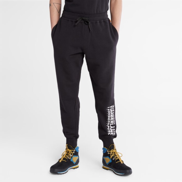 Timberland Sorte Joggingbukser Til Mænd