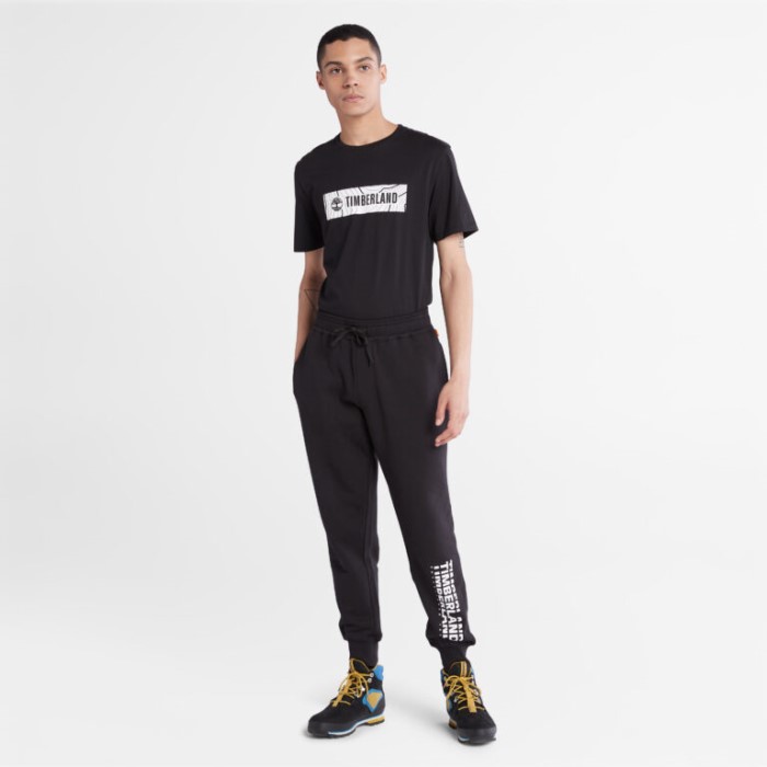 Timberland Sorte Joggingbukser Til Mænd