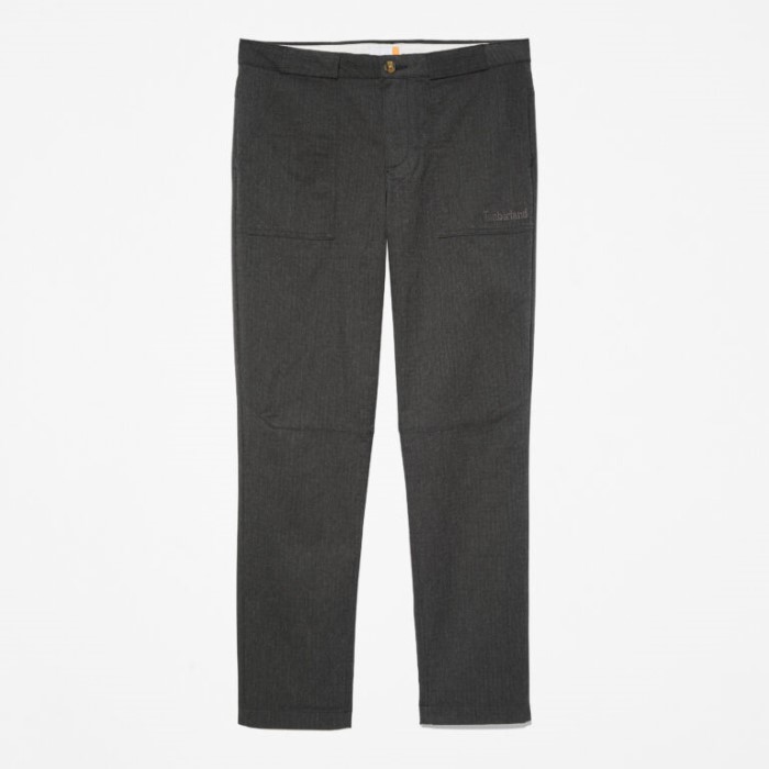 Timberland Sorte Mænd Tilspidsede Bukser Med Cordura øko Lavet Stof