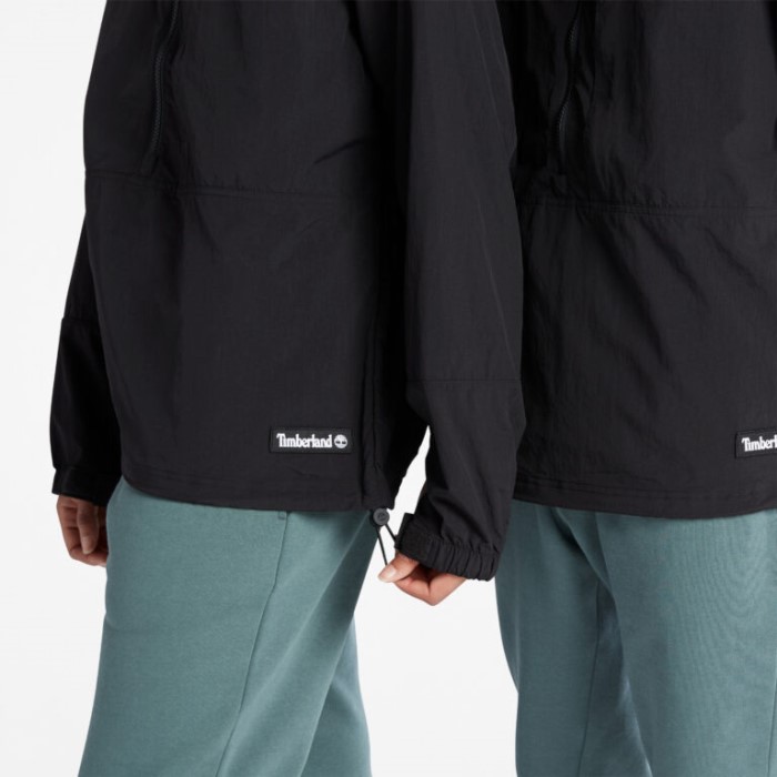 Timberland Sort Mænd Vandtæt Pullover Jakke