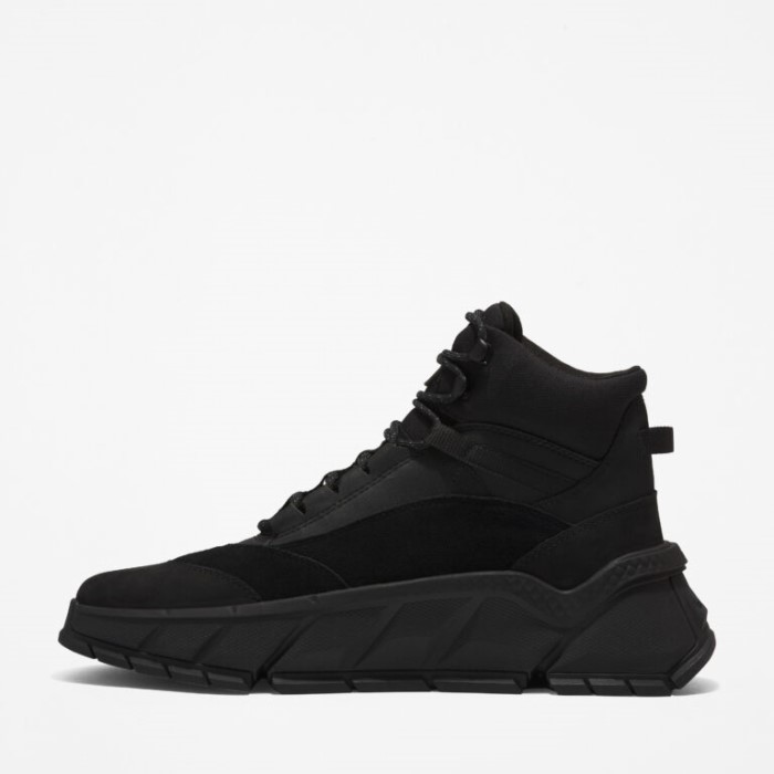 Timberland Sorte Nubuck Herre Tbl Turbo Vandrestøvler