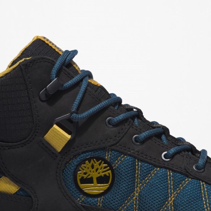 Timberland Sort Nubuck M Blå Herre Trailquest Vandtætte Vandrestøvler