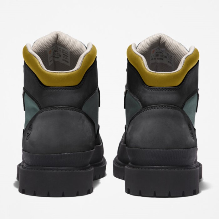 Timberland Sorte Nubuck Vandtætte Vandtætte Gummistøvler Til Kvinder