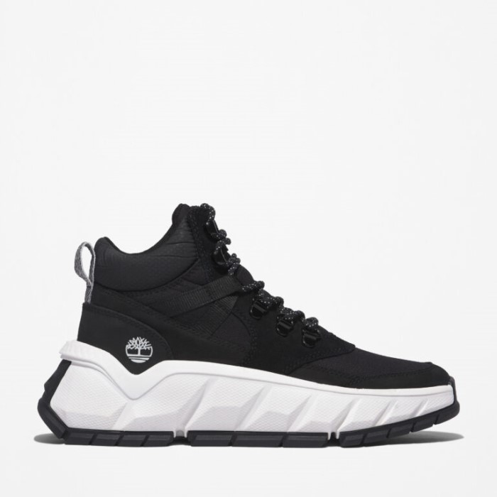 Timberland Sort Ruskind Tbl Turbo Vandrestøvler Til Kvinder