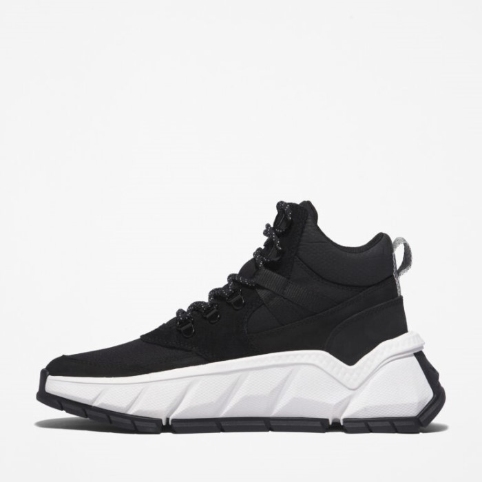 Timberland Sort Ruskind Tbl Turbo Vandrestøvler Til Kvinder