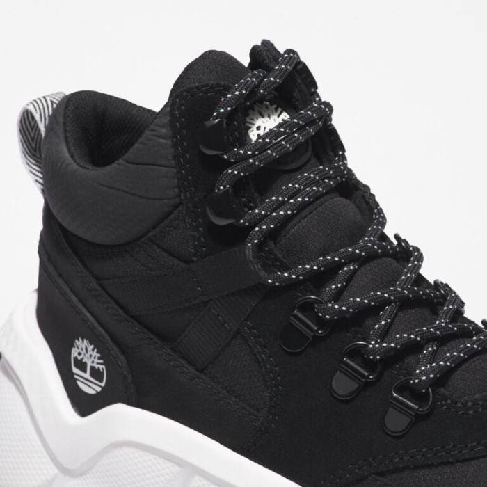 Timberland Sort Ruskind Tbl Turbo Vandrestøvler Til Kvinder