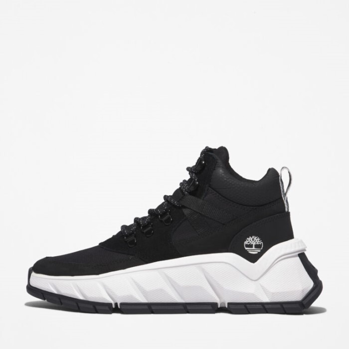 Timberland Sort Ruskind Tbl Turbo Vandrestøvler Til Kvinder