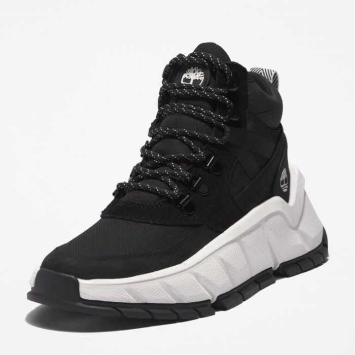 Timberland Sort Ruskind Tbl Turbo Vandrestøvler Til Kvinder