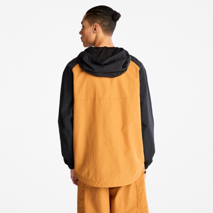 Timberland Black-wheat Herre Vandtæt Skaljakke Med Hætte