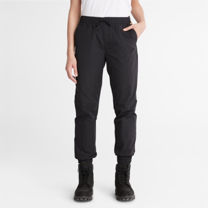 Timberland Sorte Joggerbukser Til Kvinder