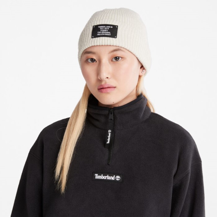 Timberland Sort Polartec Fleece Med Tragthals Til Kvinder