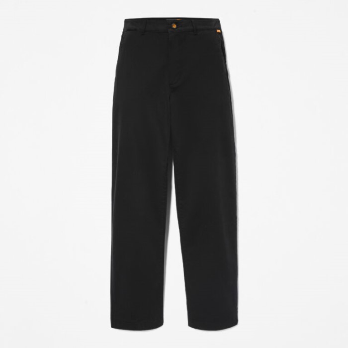 Timberland Sorte Damebukser Med Lige Ben