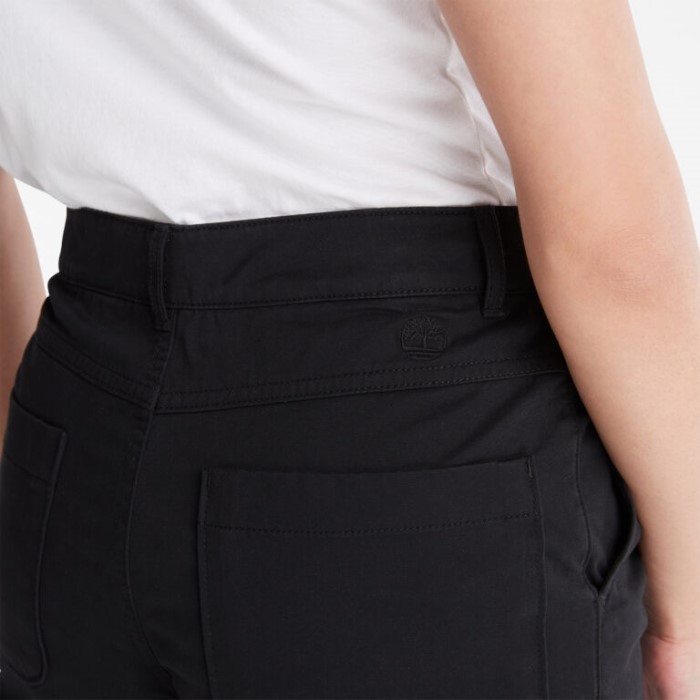 Timberland Sorte Damebukser Med Lige Ben