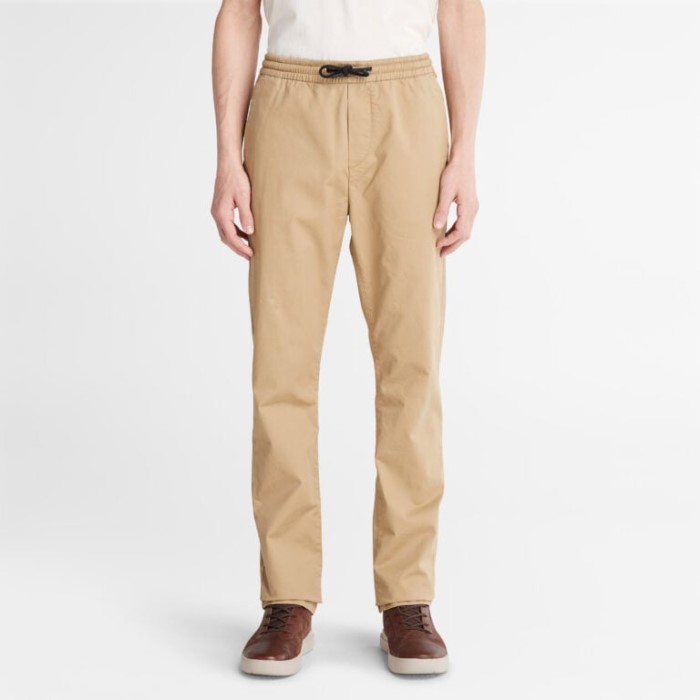 Timberland British Khaki Herre Lovell Lake Slim Tapered Joggerbukser