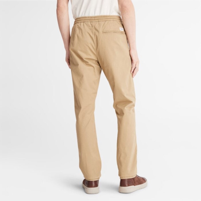 Timberland British Khaki Herre Lovell Lake Slim Tapered Joggerbukser