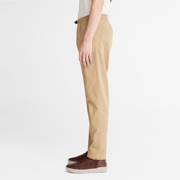 Timberland British Khaki Herre Lovell Lake Slim Tapered Joggerbukser