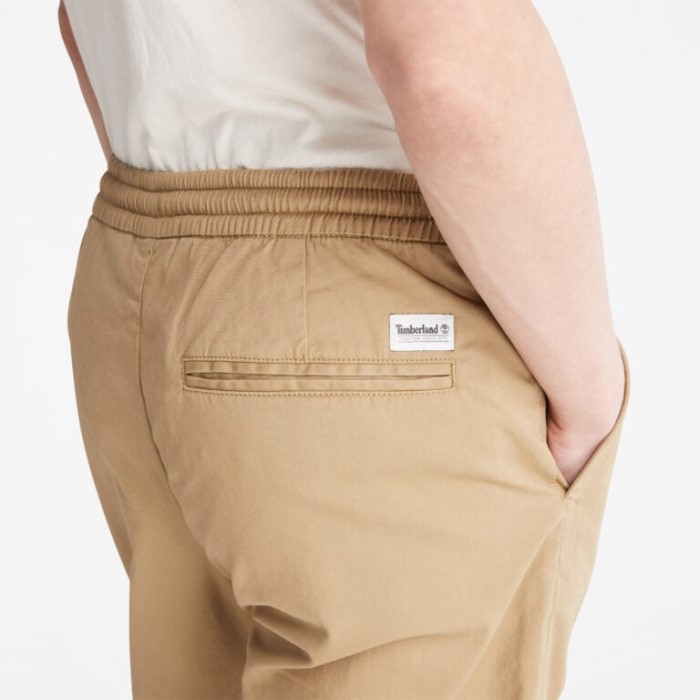 Timberland British Khaki Herre Lovell Lake Slim Tapered Joggerbukser