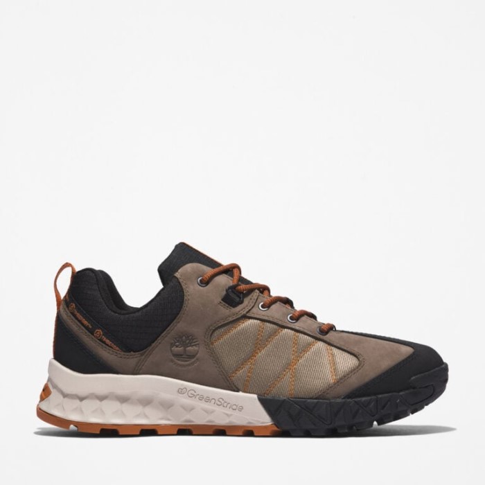 Timberland Brun Nubuck Herre Trailquest Vandtætte Vandresko