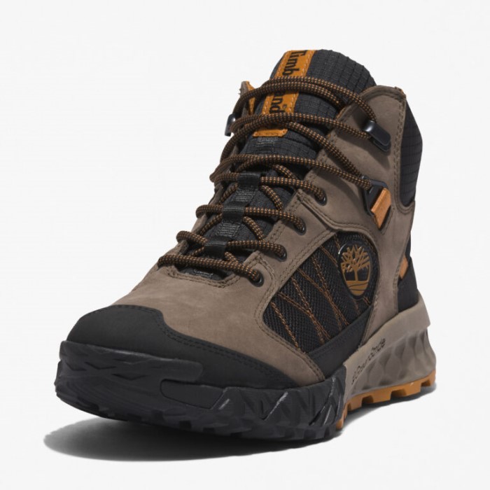 Timberland Brun Nubuck M Sorte Mænd Trailquest Vandtætte Vandrestøvler