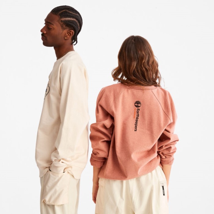 Timberland Chutney Alle Køn Earthkeepers By Raeburn Archive Globe Crewneck Sweatshirt