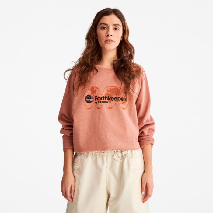 Timberland Chutney Alle Køn Earthkeepers By Raeburn Archive Globe Crewneck Sweatshirt