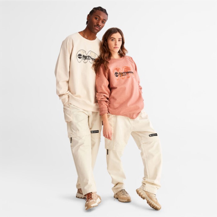 Timberland Chutney Alle Køn Earthkeepers By Raeburn Archive Globe Crewneck Sweatshirt