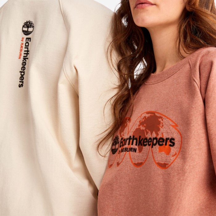Timberland Chutney Alle Køn Earthkeepers By Raeburn Archive Globe Crewneck Sweatshirt