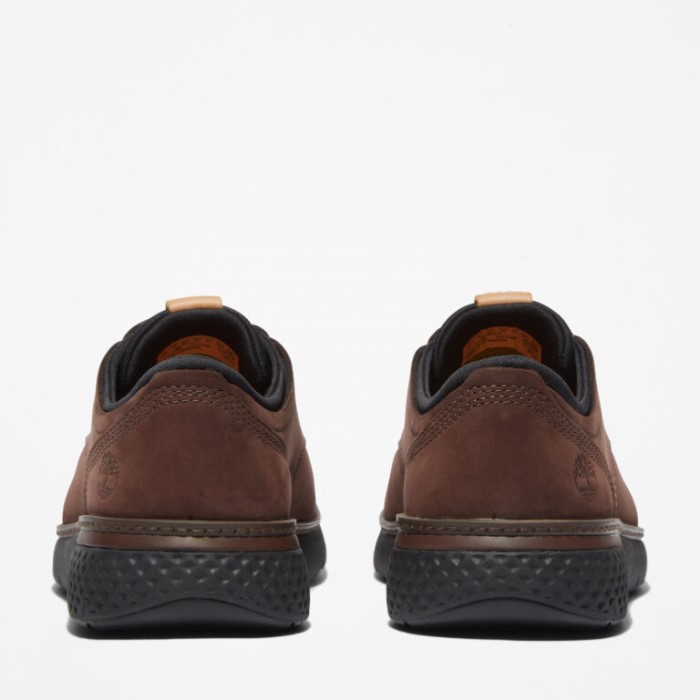 Timberland Mørkebrune Nubuck Herre Cross Mark Oxford Sneakers