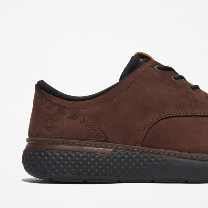 Timberland Mørkebrune Nubuck Herre Cross Mark Oxford Sneakers