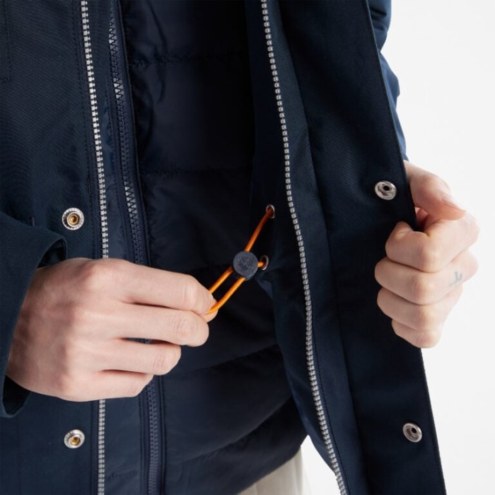 Timberland Dark Sapphire Herre 3-i-1 Regnjakke