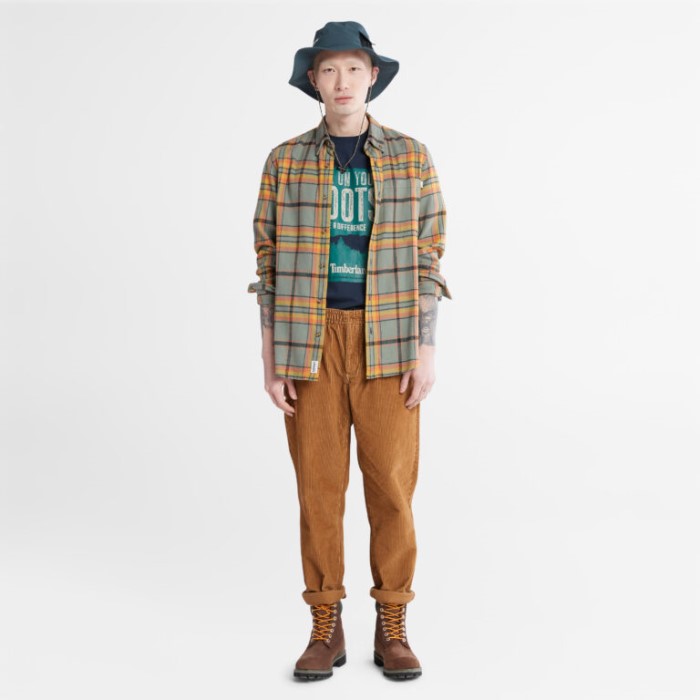 Timberland Dark Sapphire Mænd Trækker På Dine Støvler T-shirt