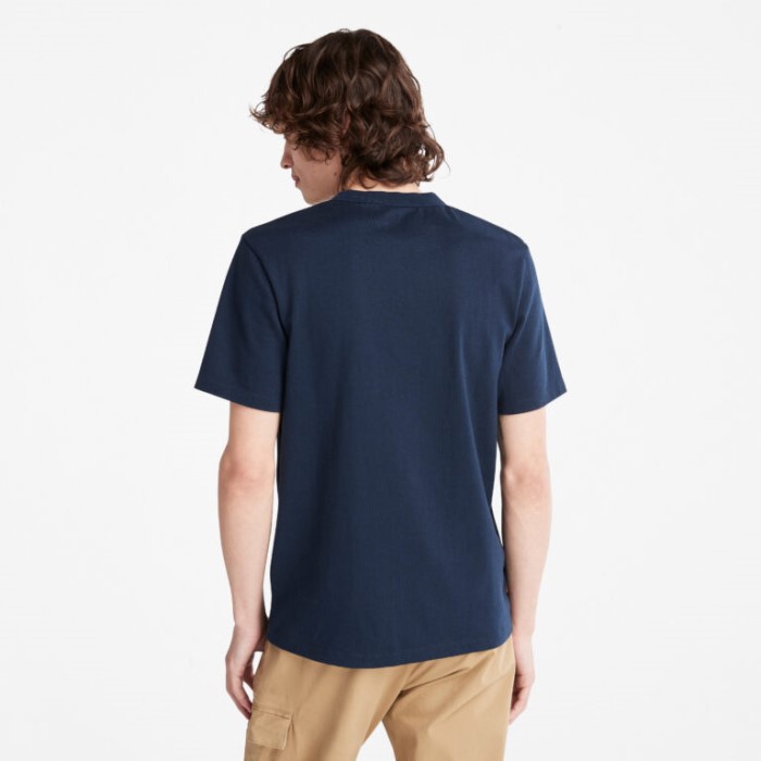Timberland Dark Sapphire Herre Utility T-shirt