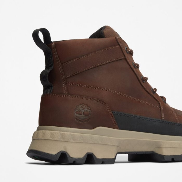 Timberland Dk Brun Fuldkorns Herre Grøn Stride Tbl Originals Ultra Vandtætte Chukka Støvler