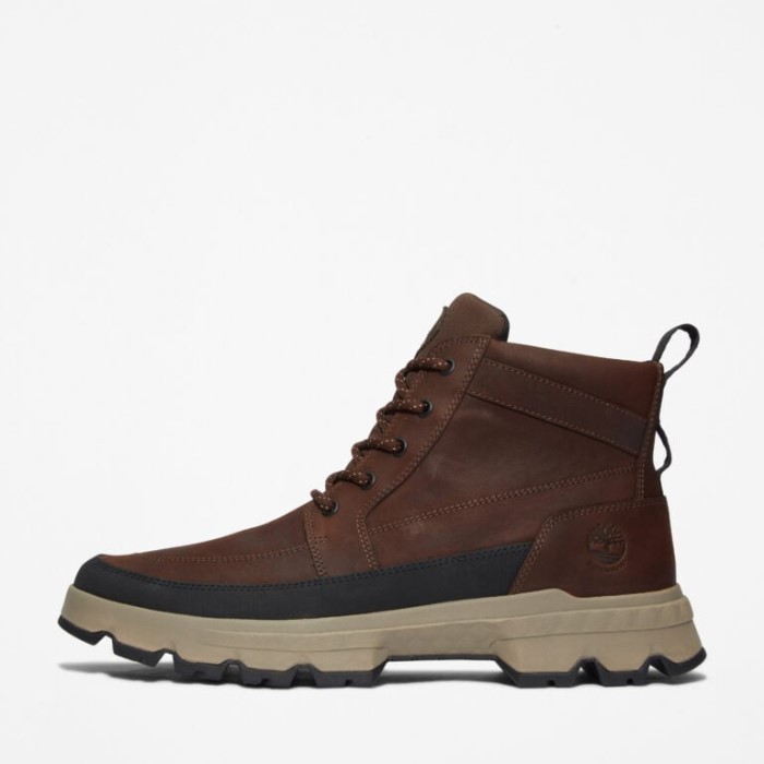 Timberland Dk Brun Fuldkorns Herre Grøn Stride Tbl Originals Ultra Vandtætte Chukka Støvler
